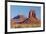 Arizona, Monument Valley, East Mitten Butte and Saddleback Mesa-Jamie & Judy Wild-Framed Premium Photographic Print