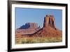 Arizona, Monument Valley, East Mitten Butte and Saddleback Mesa-Jamie & Judy Wild-Framed Premium Photographic Print