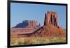 Arizona, Monument Valley, East Mitten Butte and Saddleback Mesa-Jamie & Judy Wild-Framed Photographic Print