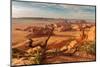 Arizona, Monument Valley, Hunt's Mesa-George Theodore-Mounted Photographic Print