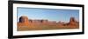 Arizona, Monument Valley, Merrick Butte, East Mitten Butte and Castle Butte-Jamie & Judy Wild-Framed Photographic Print