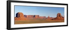 Arizona, Monument Valley, Merrick Butte, East Mitten Butte and Castle Butte-Jamie & Judy Wild-Framed Photographic Print