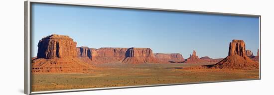 Arizona, Monument Valley, Merrick Butte, East Mitten Butte and Castle Butte-Jamie & Judy Wild-Framed Photographic Print