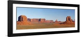 Arizona, Monument Valley, Merrick Butte, East Mitten Butte and Castle Butte-Jamie & Judy Wild-Framed Photographic Print