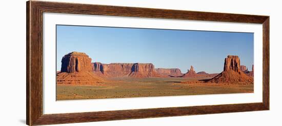 Arizona, Monument Valley, Merrick Butte, East Mitten Butte and Castle Butte-Jamie & Judy Wild-Framed Photographic Print