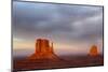 Arizona, Monument Valley, The Mittens-Jamie & Judy Wild-Mounted Photographic Print