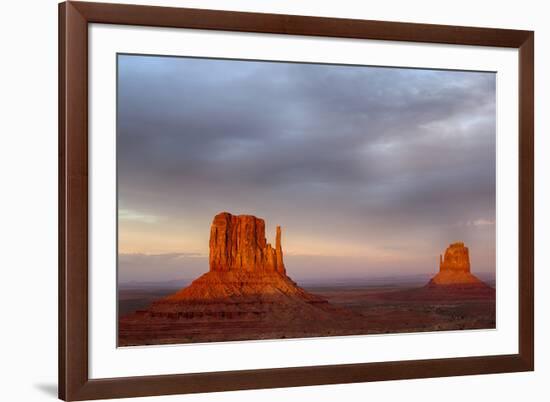 Arizona, Monument Valley, The Mittens-Jamie & Judy Wild-Framed Premium Photographic Print