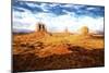 Arizona Monument Valley-Philippe Hugonnard-Mounted Giclee Print