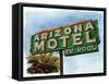 Arizona Motel on 6th Avenue, 2004-Lucy Masterman-Framed Stretched Canvas