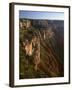 Arizona, North Rim, Eroded Face of Cape Final at Sunrise, View from Cape Royal-John Barger-Framed Photographic Print