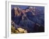 Arizona, North Rim, Evening Light on Flat-Topped Deva Temple and Brahma Temple-John Barger-Framed Photographic Print