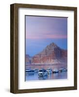 Arizona, Nr Page, Wahweap, Lake Powell, USA-Alan Copson-Framed Photographic Print