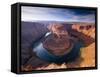 Arizona, Page, Horseshoe Bend Canyon and Colorado River, USA-Alan Copson-Framed Stretched Canvas