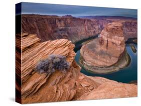 Arizona, Page, Horseshoe Bend Canyon, USA-Alan Copson-Stretched Canvas