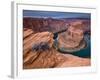 Arizona, Page, Horseshoe Bend Canyon, USA-Alan Copson-Framed Photographic Print