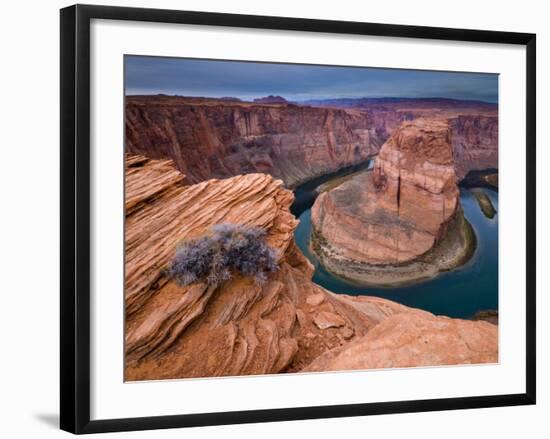 Arizona, Page, Horseshoe Bend Canyon, USA-Alan Copson-Framed Photographic Print