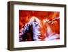 Arizona, Page, Upper Antelope Slot Canyon. Canyon Scenic-Jaynes Gallery-Framed Photographic Print