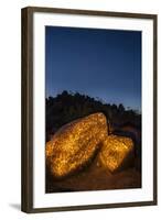 Arizona, Painted Rock Petroglyph Site. Rocks Covered with Petroglyphs-Cathy & Gordon Illg-Framed Photographic Print