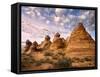 Arizona Peaks I-David Drost-Framed Stretched Canvas