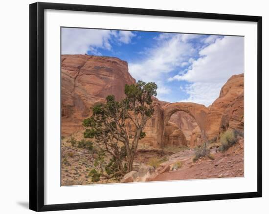 Arizona. Rainbow Bridge Arch in Glen Canyon National Recreation Area-Jaynes Gallery-Framed Photographic Print