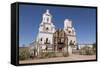 Arizona, San Xavier Indian Reservation. San Xavier Del Bac Mission-Jaynes Gallery-Framed Stretched Canvas
