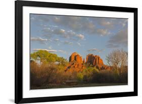 Arizona, Sedona, Crescent Moon Recreation Area, Red Rock Crossing, Cathedral Rock-Jamie & Judy Wild-Framed Premium Photographic Print