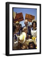 Arizona Sen. Barry Goldwater Campaignigg for Republican Presidential Nomination-Art Rickerby-Framed Photographic Print