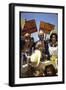 Arizona Sen. Barry Goldwater Campaignigg for Republican Presidential Nomination-Art Rickerby-Framed Photographic Print