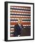 Arizona Senator Barry Goldwater Speaking During Campaign Bid For Republican Presidential Nomination-Art Rickerby-Framed Photographic Print