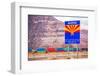 Arizona State Entrance Sign-duallogic-Framed Photographic Print