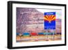 Arizona State Entrance Sign-duallogic-Framed Photographic Print