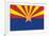 Arizona State Flag-null-Framed Art Print