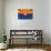 Arizona State Flag-null-Mounted Art Print displayed on a wall