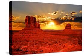 Arizona Sunrise-Jeni Foto-Stretched Canvas