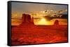 Arizona Sunrise-Jeni Foto-Framed Stretched Canvas