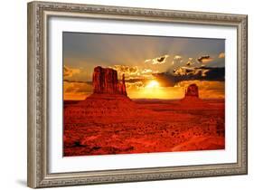 Arizona Sunrise-Jeni Foto-Framed Photographic Print