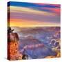 Arizona Sunset Grand Canyon National Park Yavapai Point USA-holbox-Stretched Canvas
