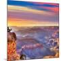 Arizona Sunset Grand Canyon National Park Yavapai Point USA-holbox-Mounted Photographic Print