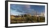 Arizona. Sunset over Desert Habitat, Organ Pipe Cactus National Monument-Judith Zimmerman-Framed Photographic Print