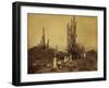 Arizona Territory, Stagecoach With Military Escort 1880-null-Framed Art Print