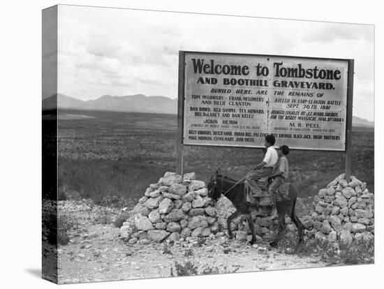 Arizona: Tombstone, 1937-Dorothea Lange-Stretched Canvas