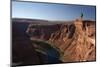 Arizona, Tourists at Overlook to the Colorado River at Horseshoe Bend-David Wall-Mounted Photographic Print