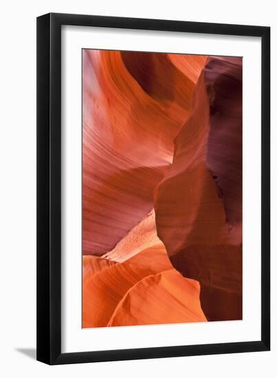 Arizona, Upper Antelope Canyon. Sandstone Formation in Slot Canyon-Jaynes Gallery-Framed Premium Photographic Print