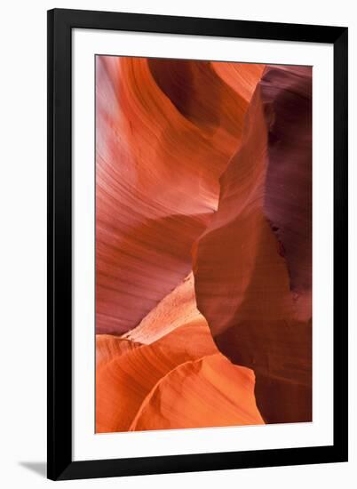 Arizona, Upper Antelope Canyon. Sandstone Formation in Slot Canyon-Jaynes Gallery-Framed Photographic Print