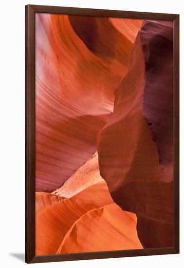 Arizona, Upper Antelope Canyon. Sandstone Formation in Slot Canyon-Jaynes Gallery-Framed Photographic Print