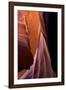 Arizona, Upper Antelope Canyon. Sandstone Formations in Slot Canyon-Jaynes Gallery-Framed Photographic Print