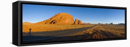 Arizona-Utah, Monument Valley, USA-Alan Copson-Framed Stretched Canvas