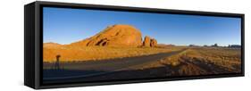 Arizona-Utah, Monument Valley, USA-Alan Copson-Framed Stretched Canvas