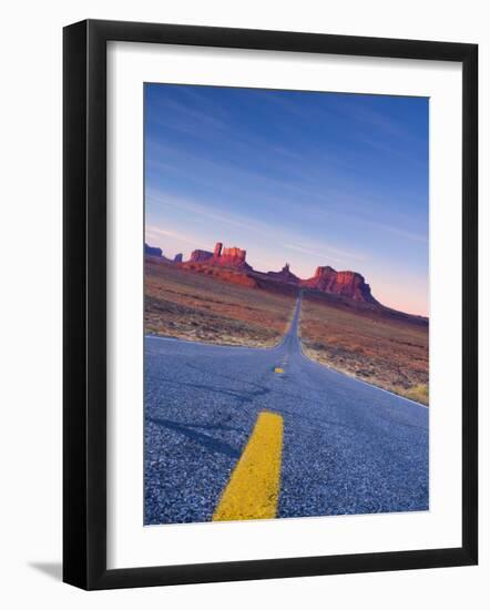 Arizona-Utah, Monument Valley, USA-Alan Copson-Framed Photographic Print