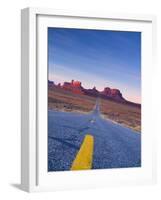 Arizona-Utah, Monument Valley, USA-Alan Copson-Framed Photographic Print